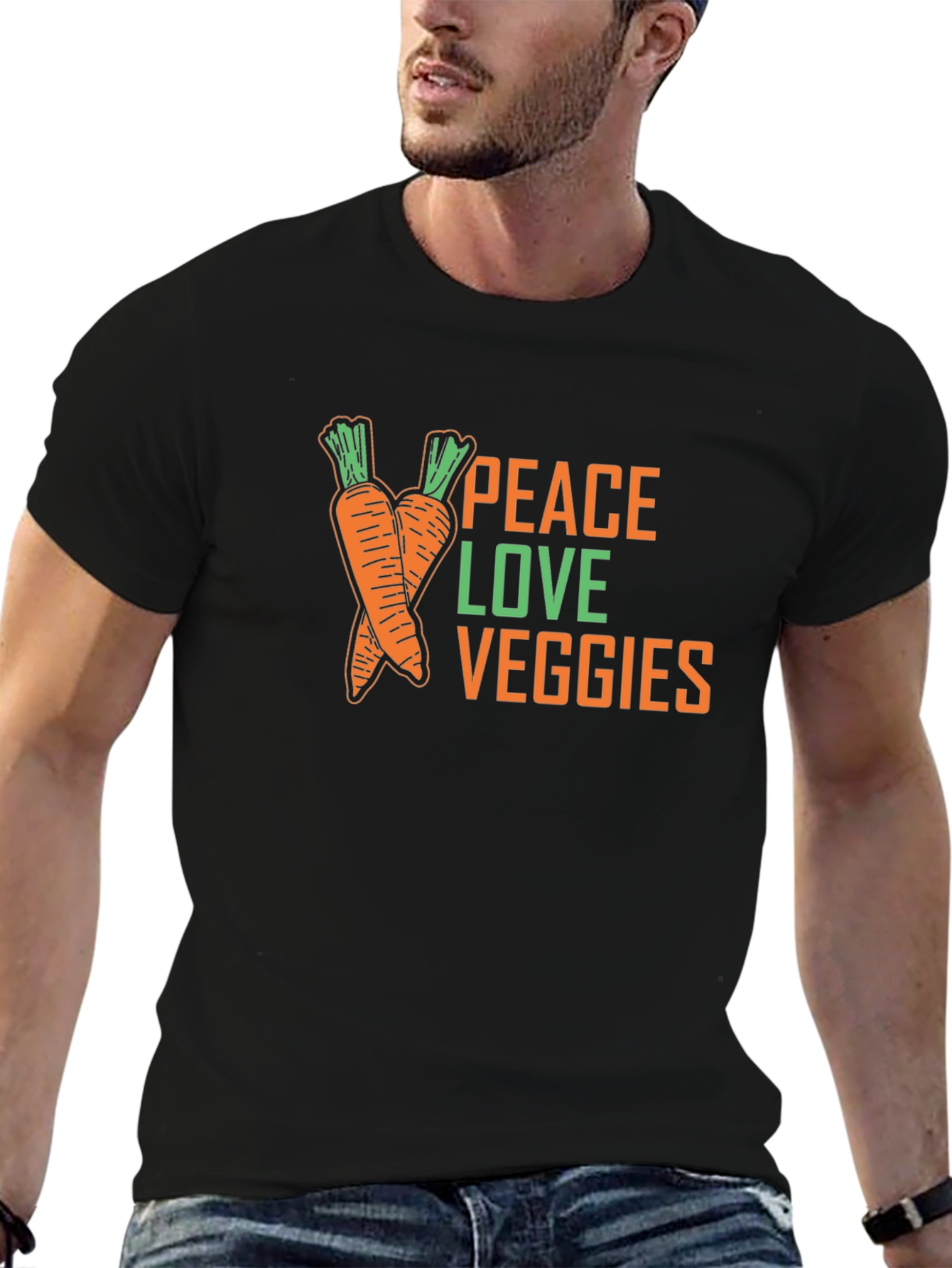 Peace Love Veggies T-Shirt
