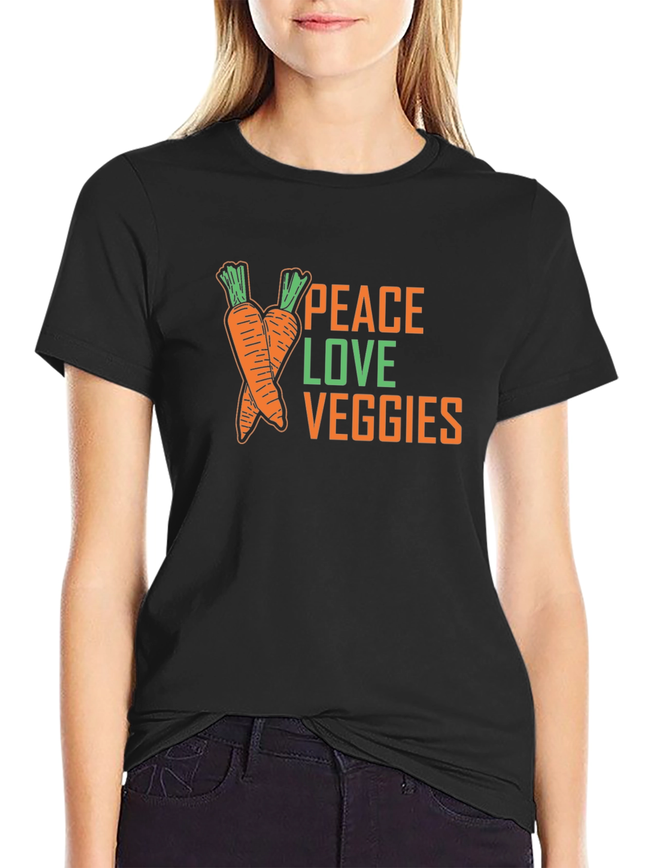 Peace Love Veggies T-Shirt