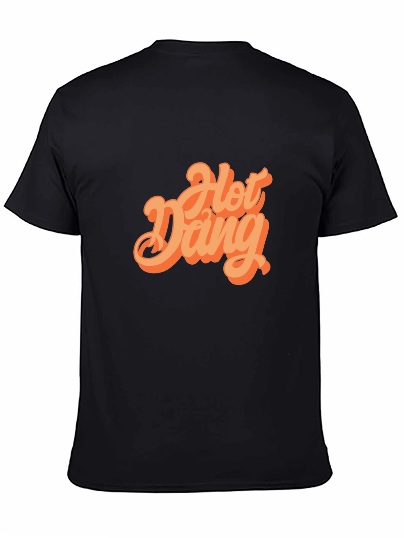 Hot Dang Graphic Tee - Retro Casual T-Shirt