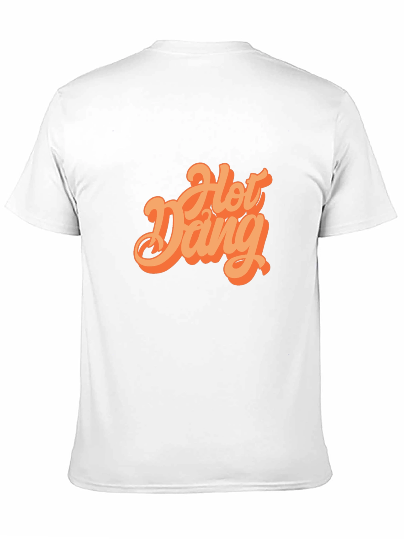 Hot Dang Graphic Tee - Retro Casual T-Shirt
