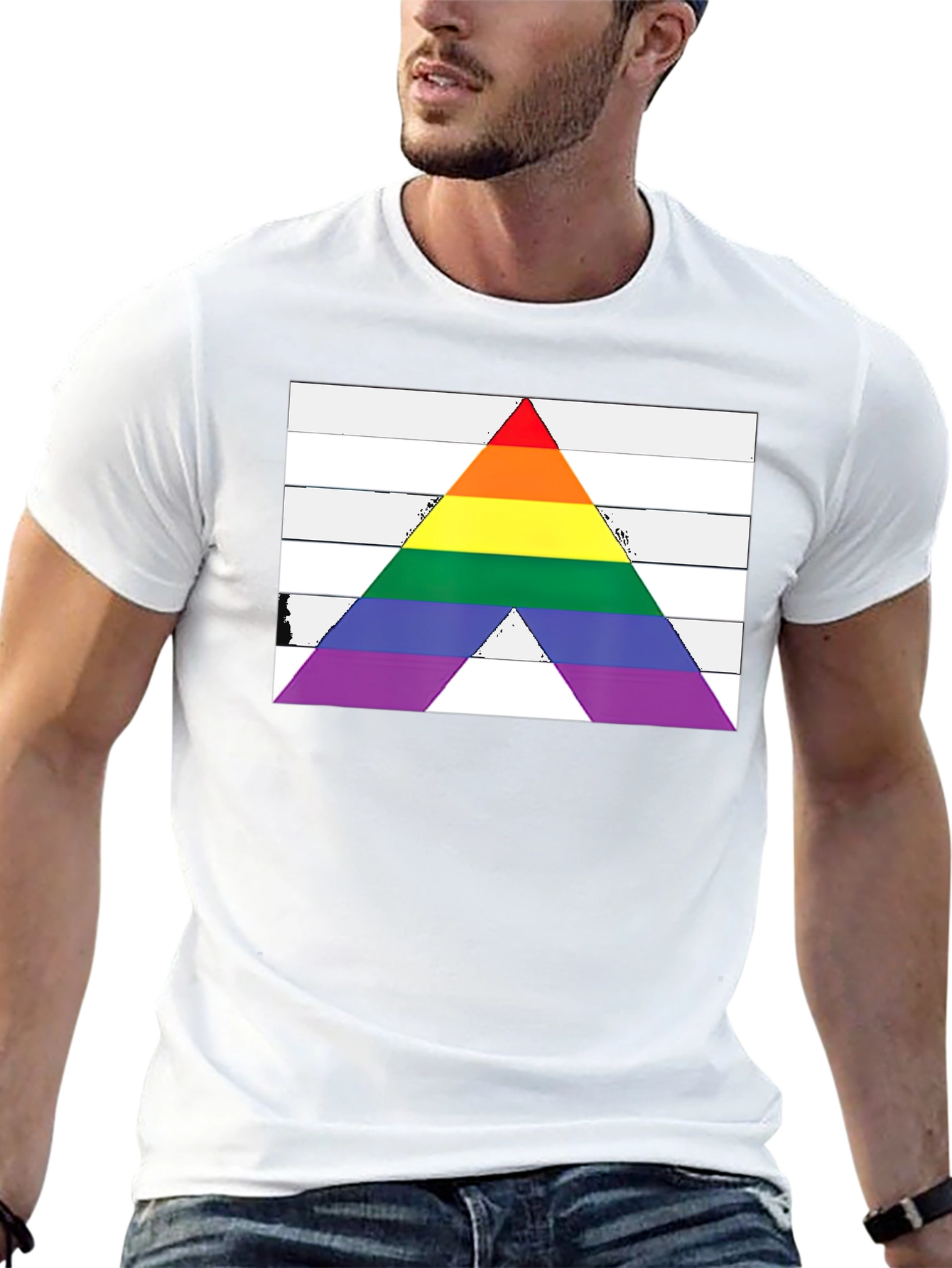 LGBTQ Pride Rainbow Arrow T-Shirt
