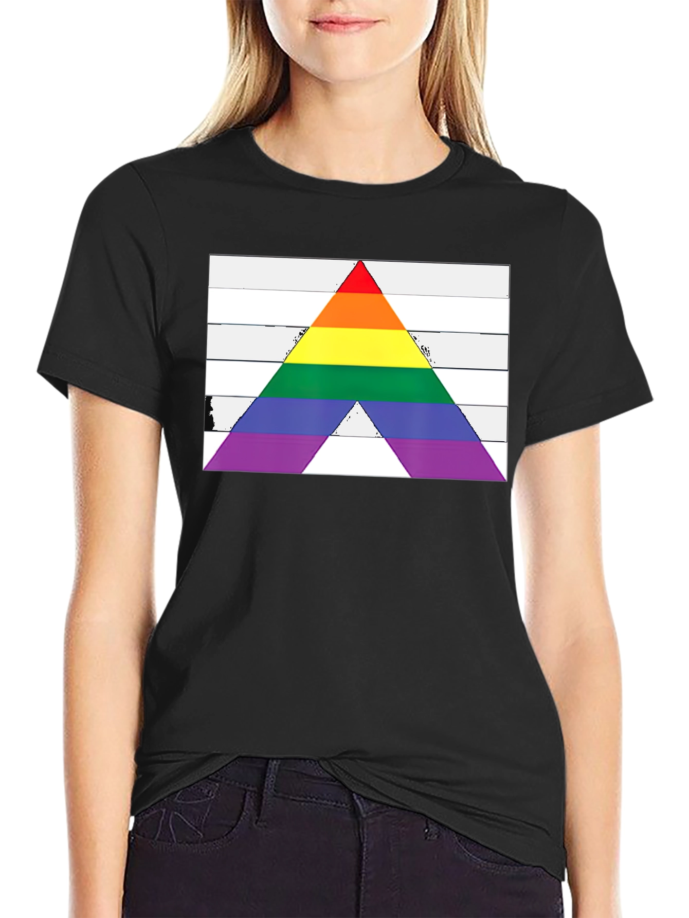 LGBTQ Pride Rainbow Arrow T-Shirt