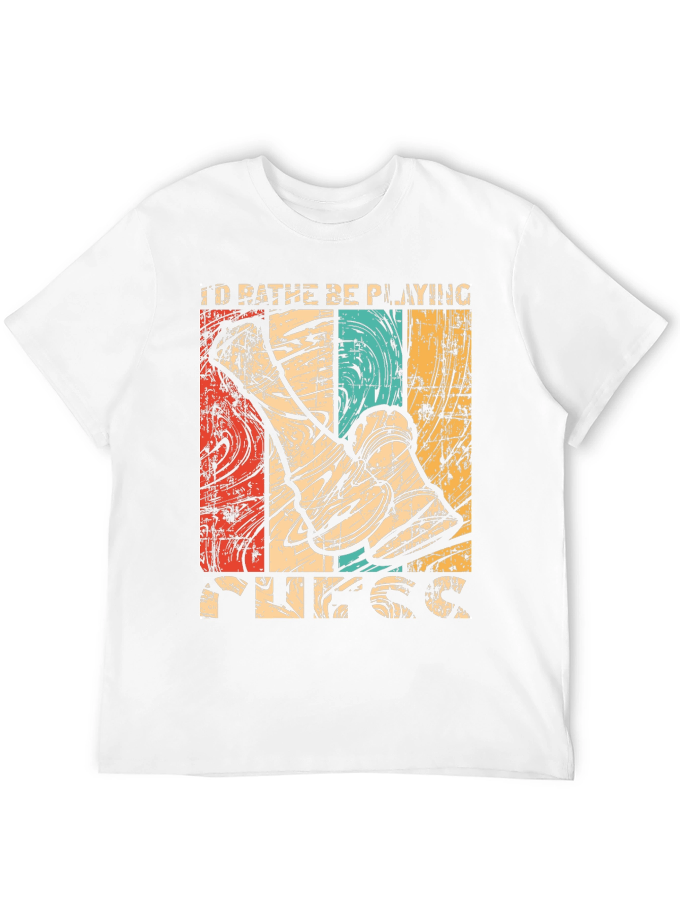 Id Rather Be Playing Ukulele T-Shirt
