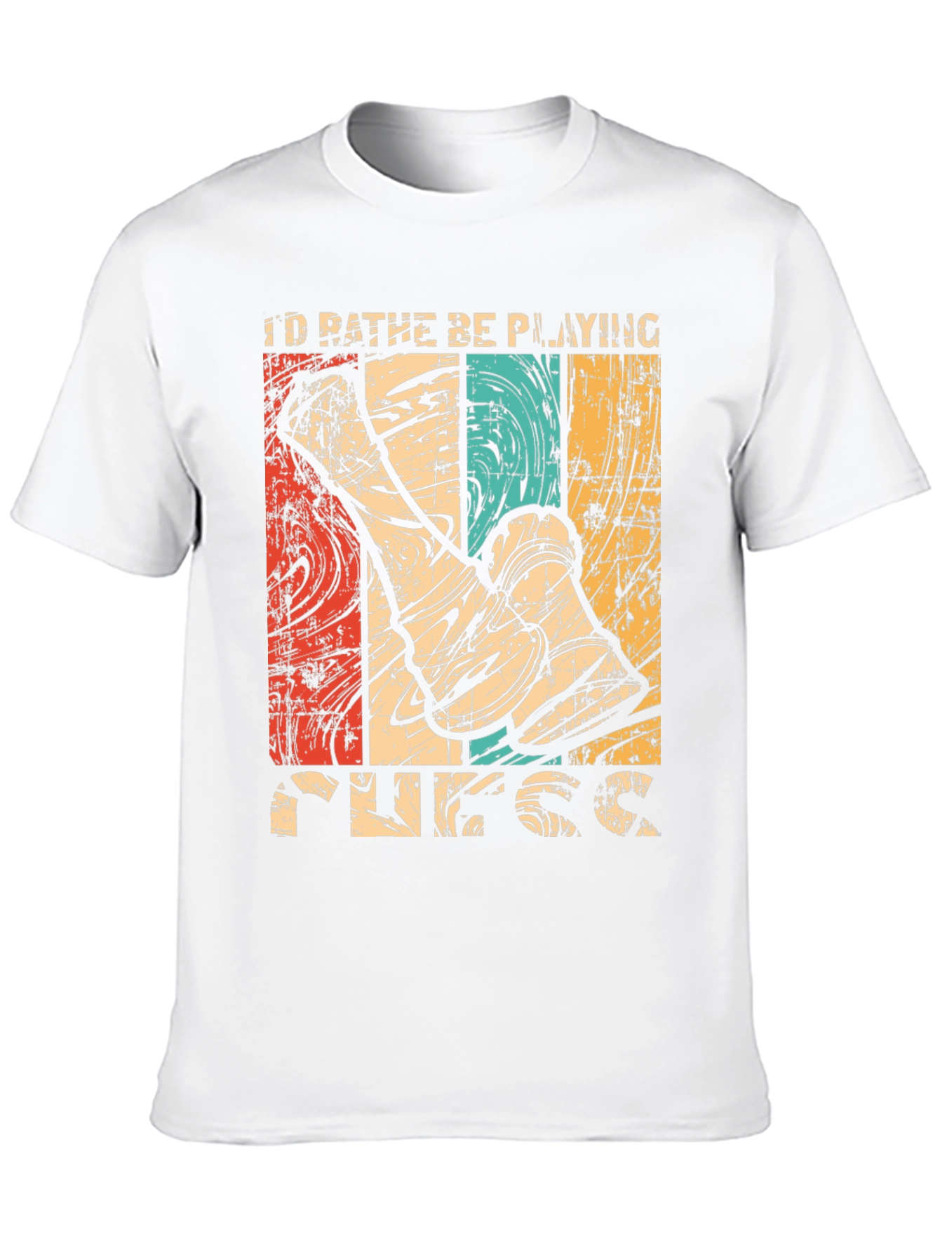 Id Rather Be Playing Ukulele T-Shirt