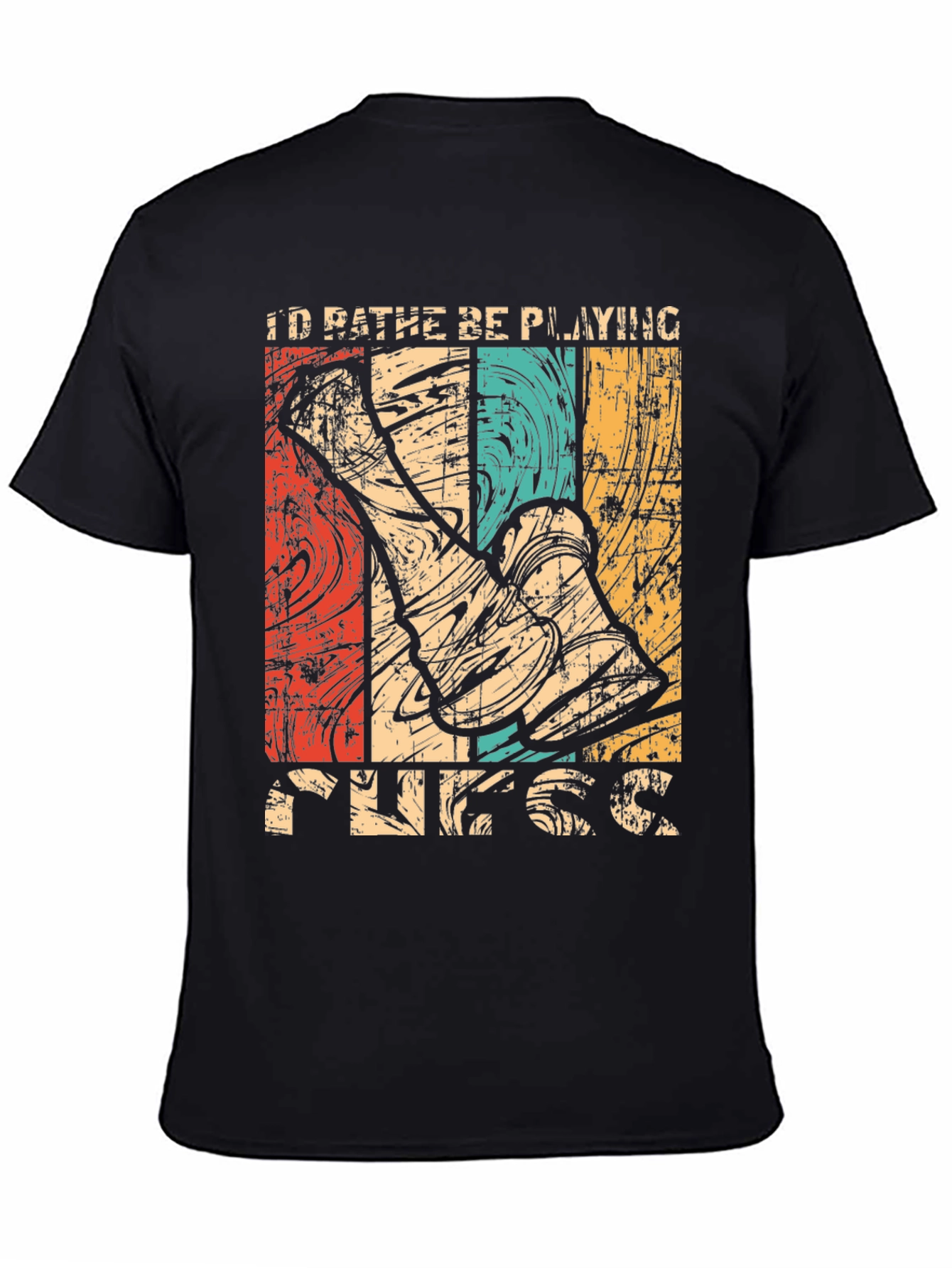 Id Rather Be Playing Ukulele T-Shirt