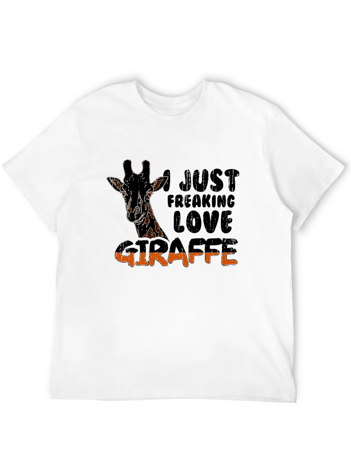 I Just Freaking Love Giraffe Graphic Tee