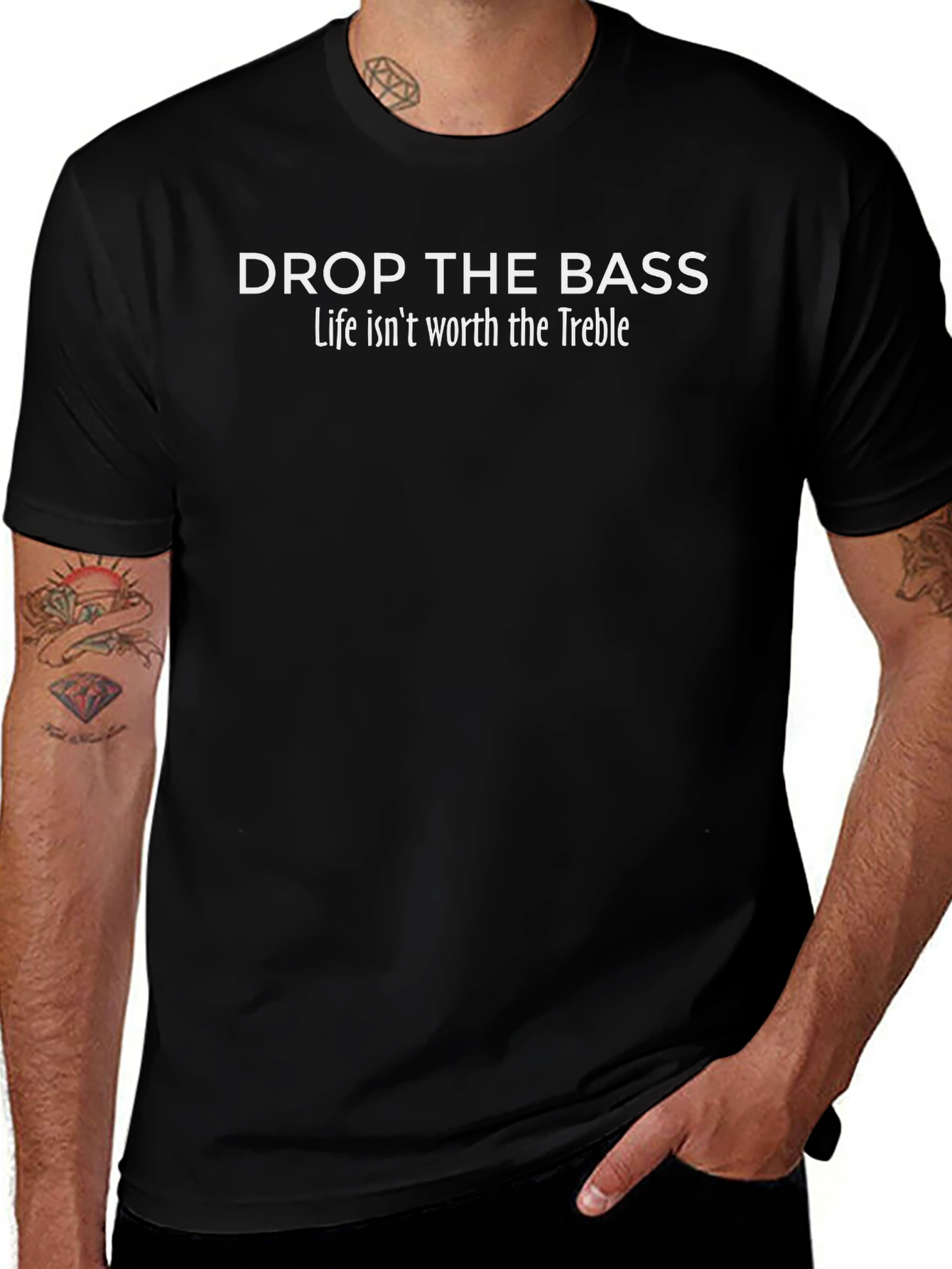 Drop the Bass T-Shirt - Music Lover Tee