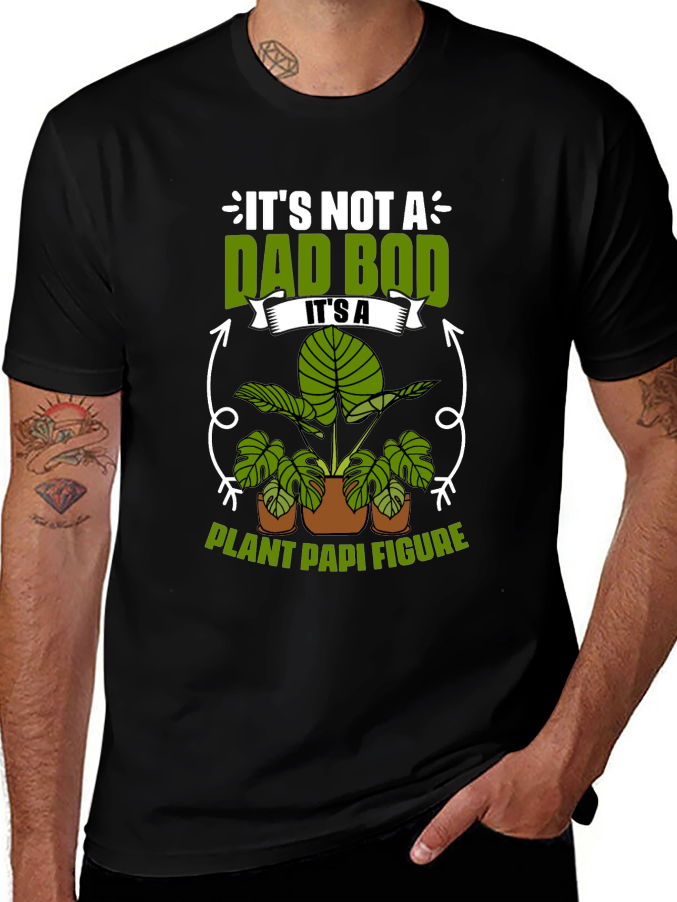 Plant Papi Figure Graphic Tee