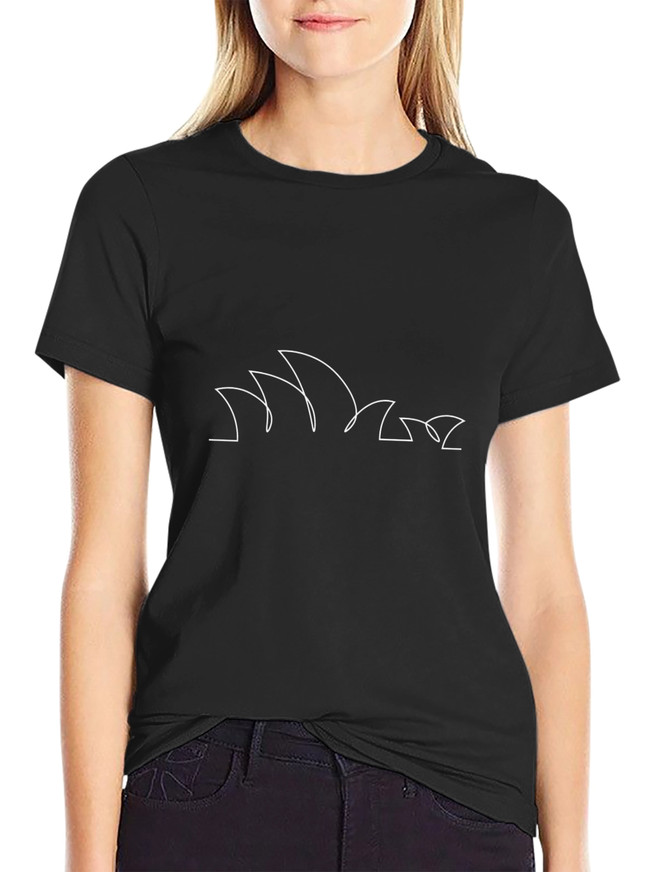Sydney Opera House Line Art T-Shirt