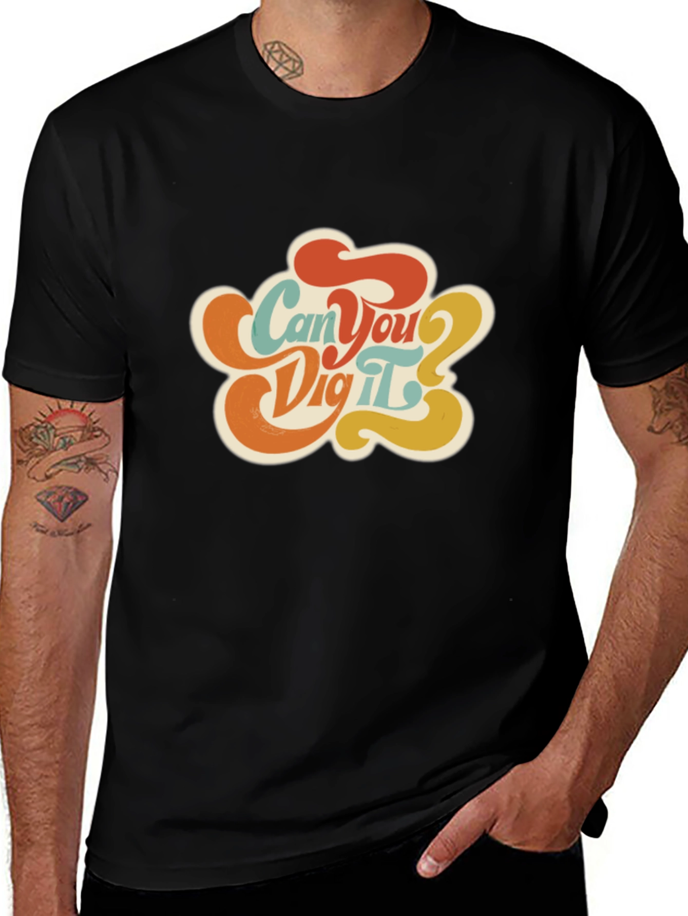 Retro Can You Dig It Graphic Tee