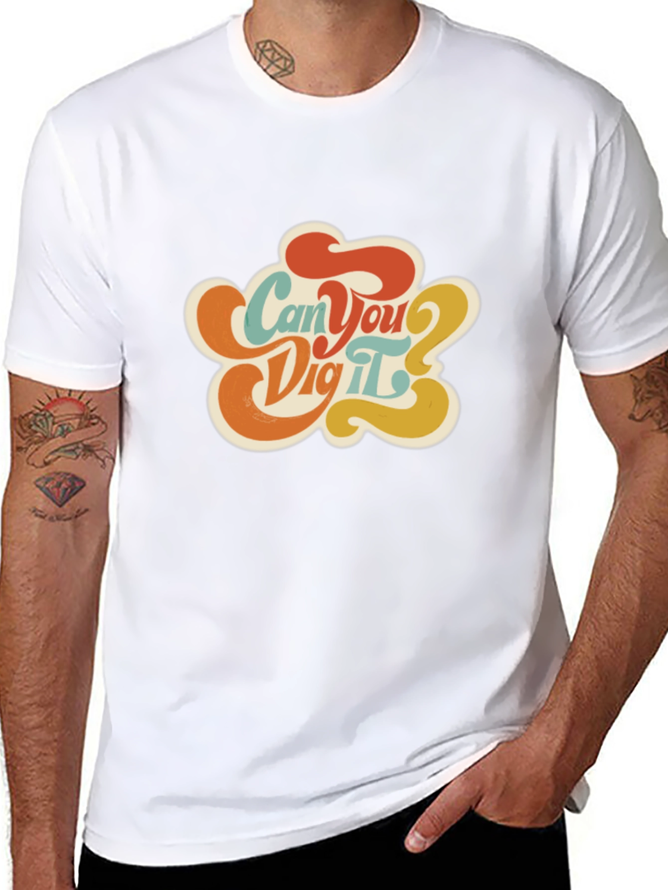 Retro Can You Dig It Graphic Tee
