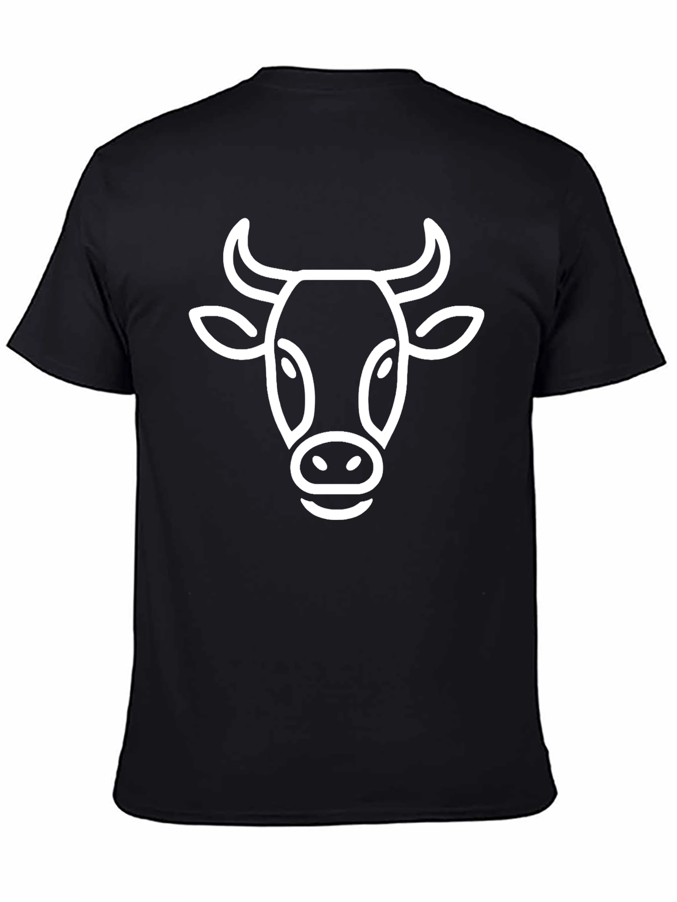 Cool Cow Graphic Black T-Shirt