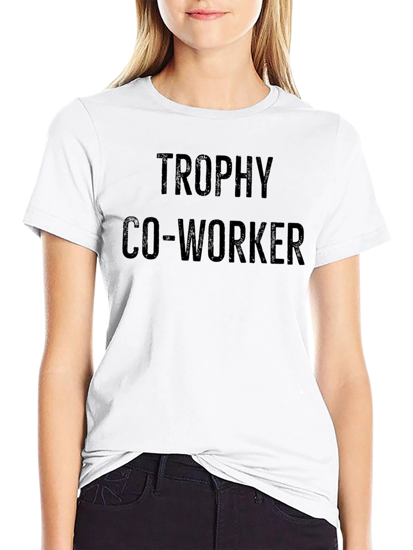 Trophy Co-Worker Black T-Shirt