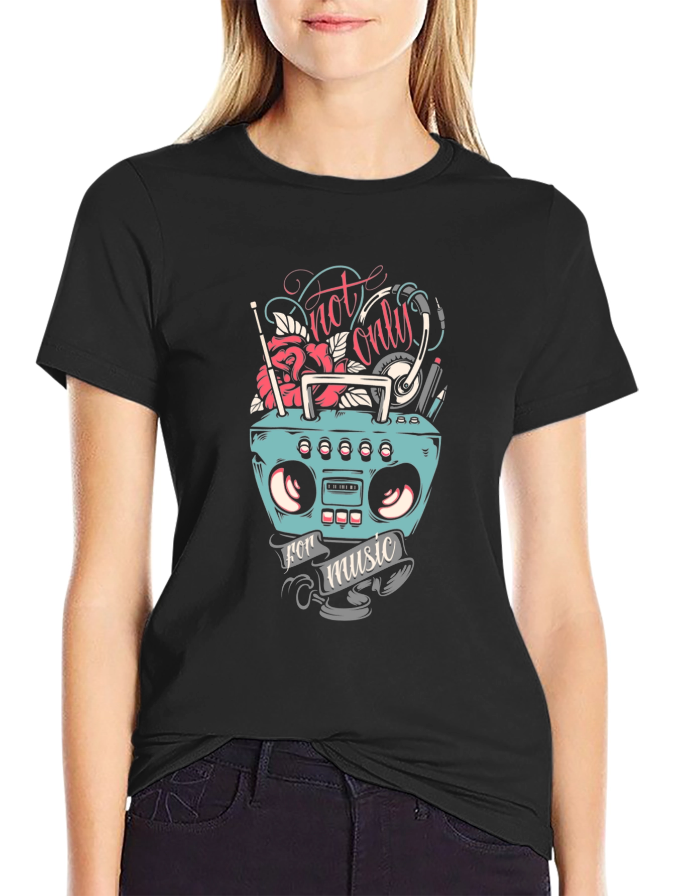 Cool Boombox T-Shirt - Not Only for Music!