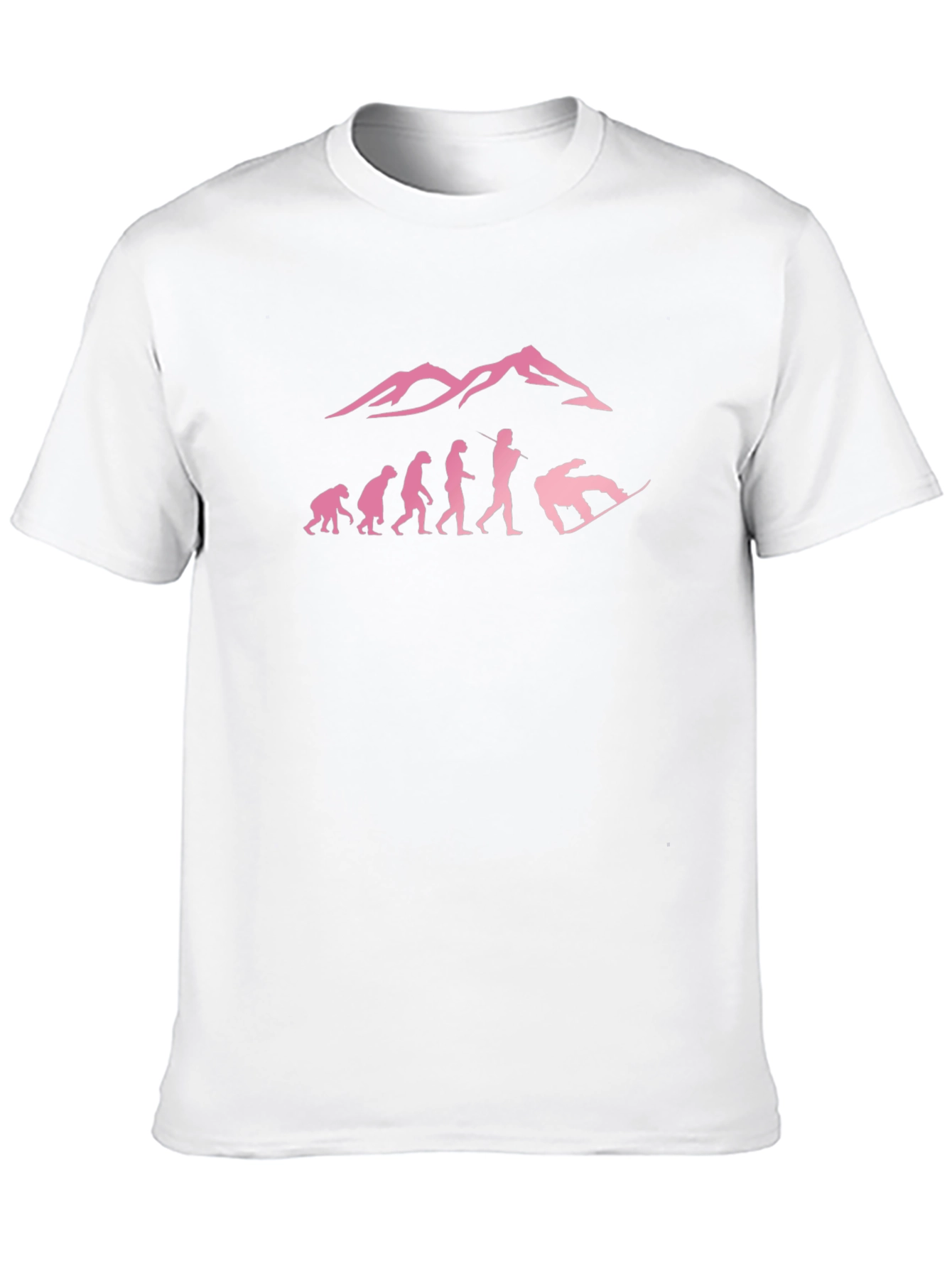 Snowboard Evolution Graphic Tee - Black