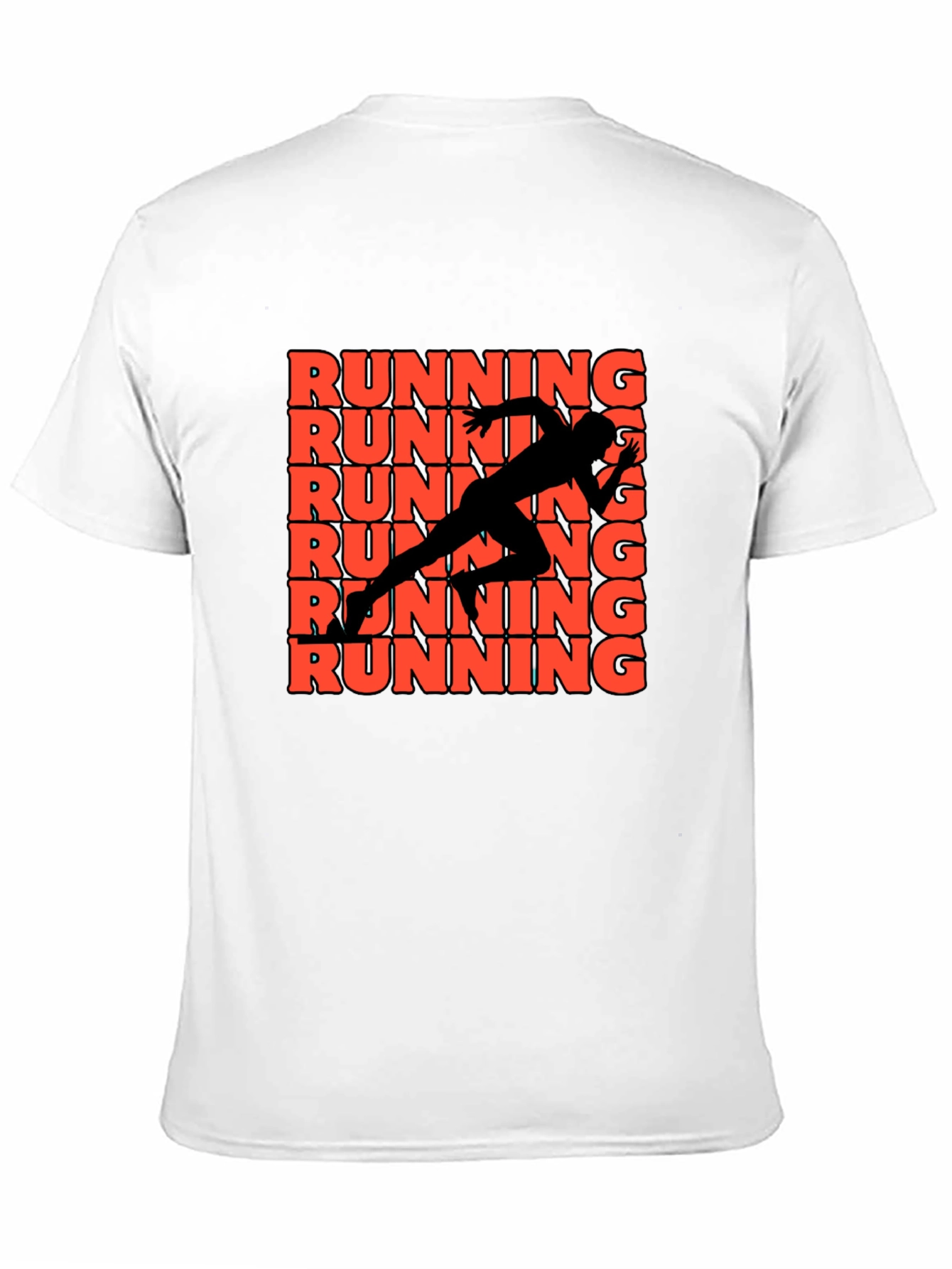 Running Graphic Print Tee