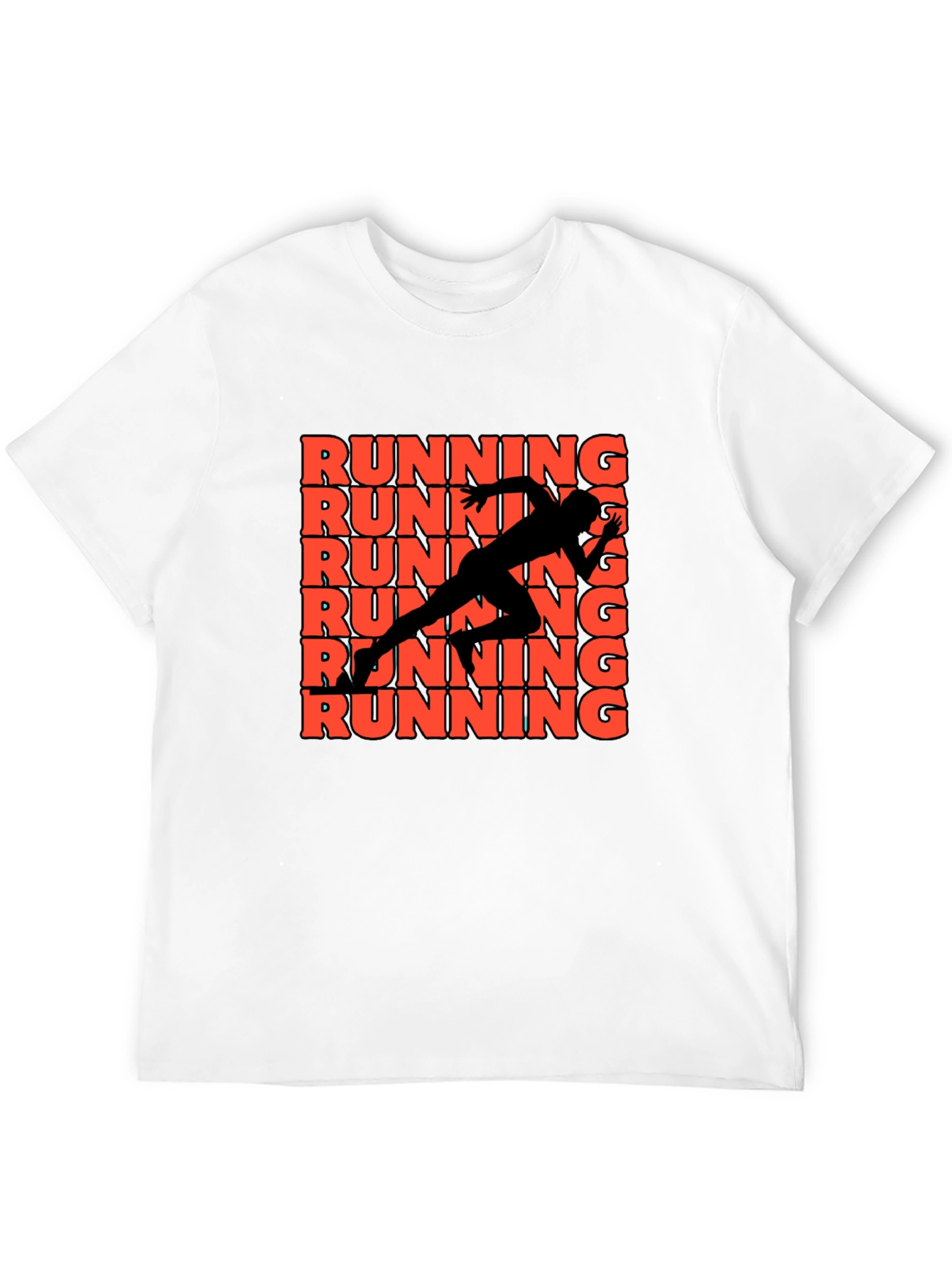 Running Graphic Print Tee