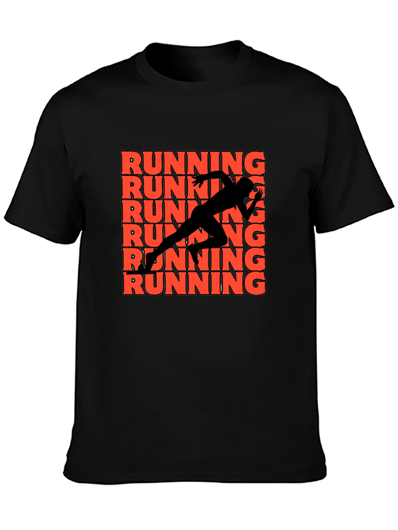 Running Graphic Print Tee