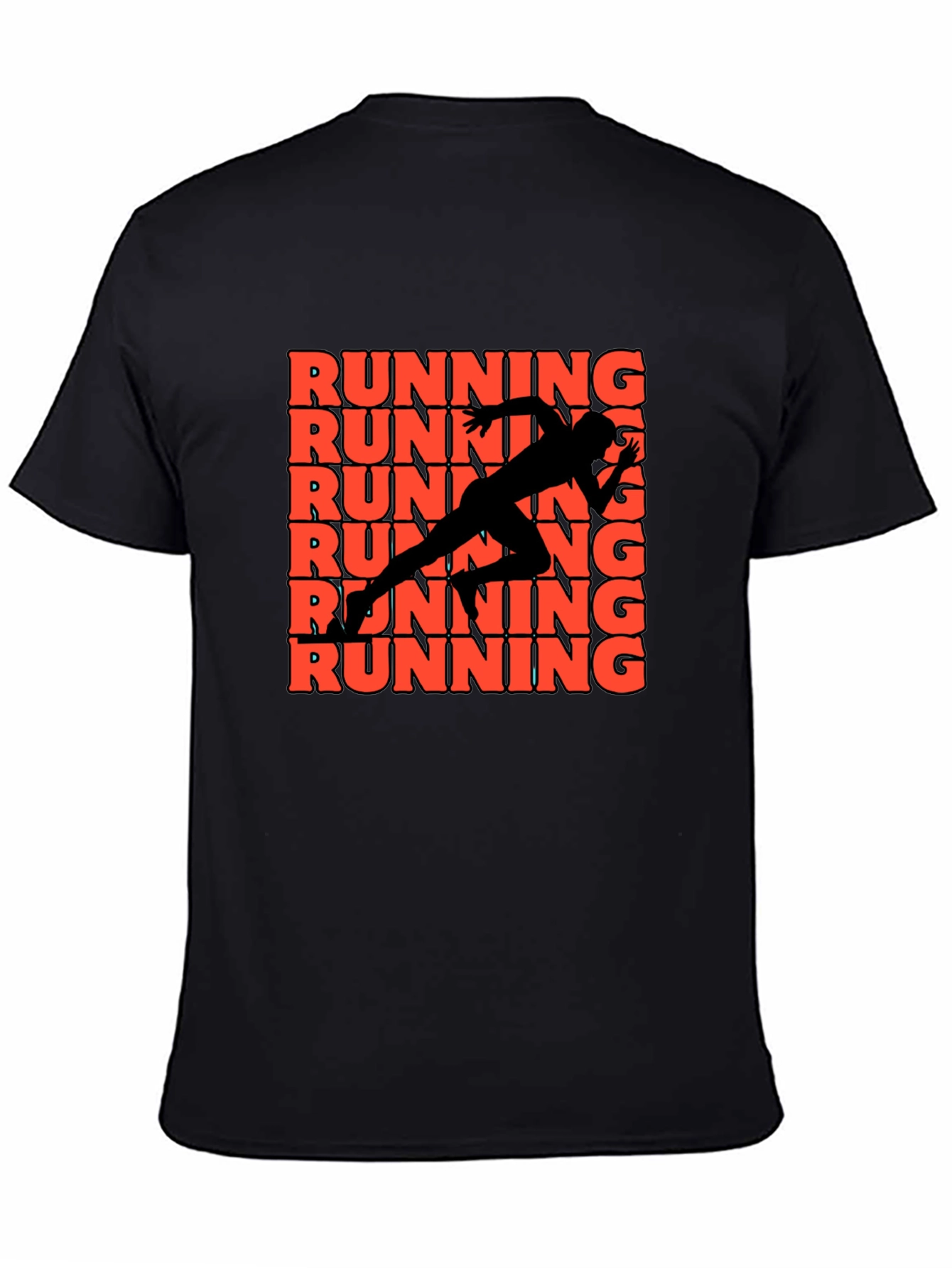 Running Graphic Print Tee