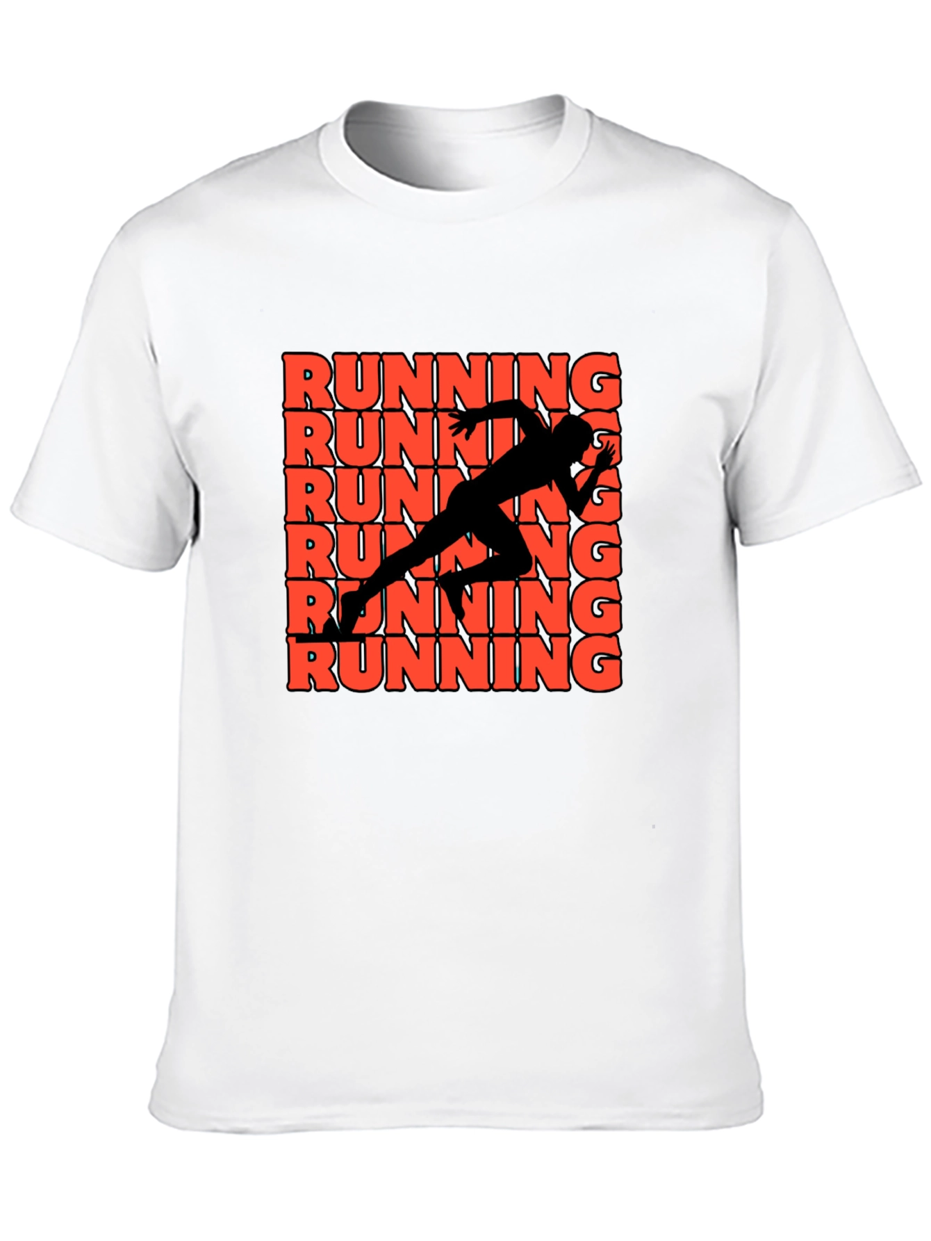 Running Graphic Print Tee
