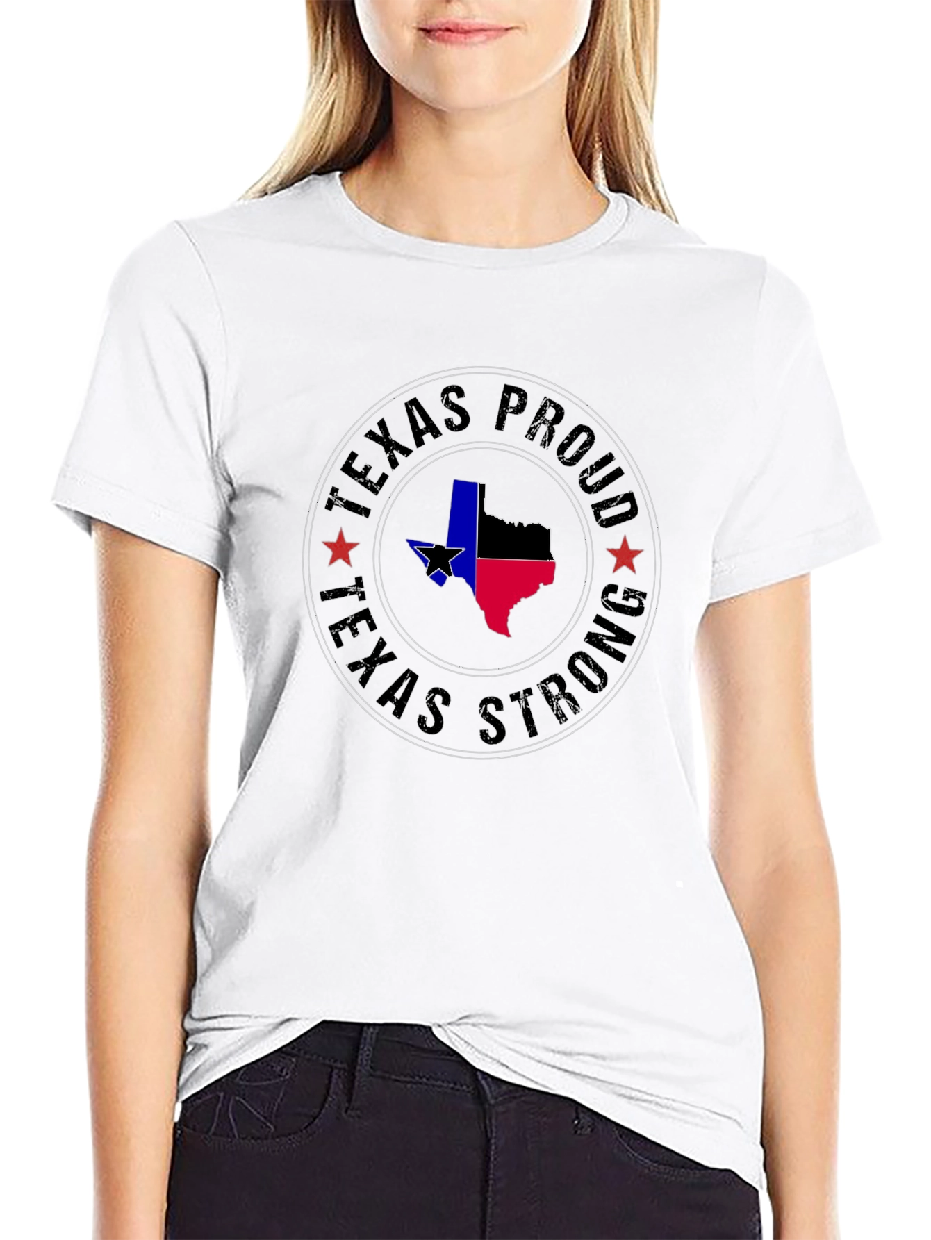 Texas Proud Strong Graphic T-Shirt