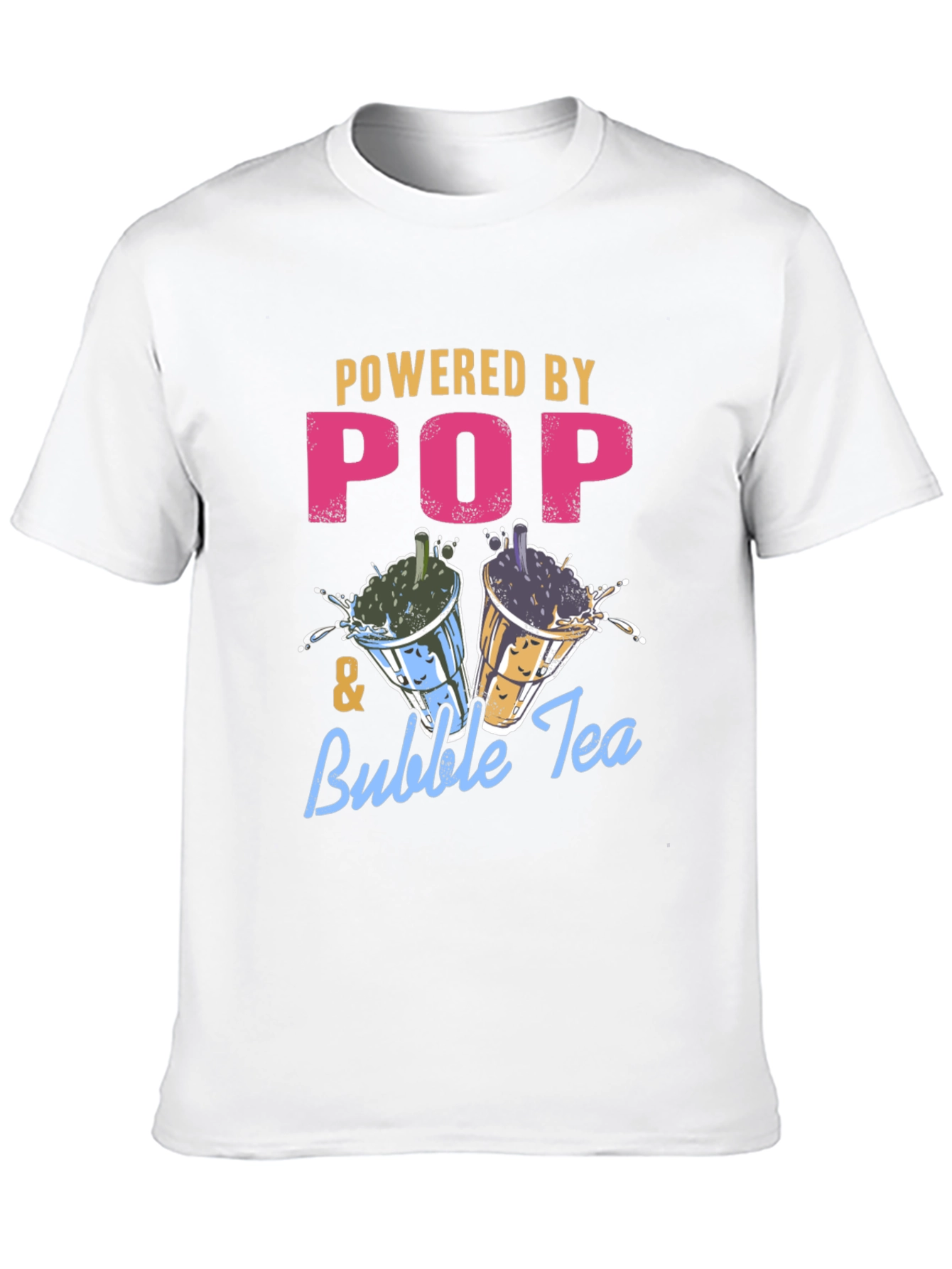 Powered by Pop & Bubble Tea T-Shirt