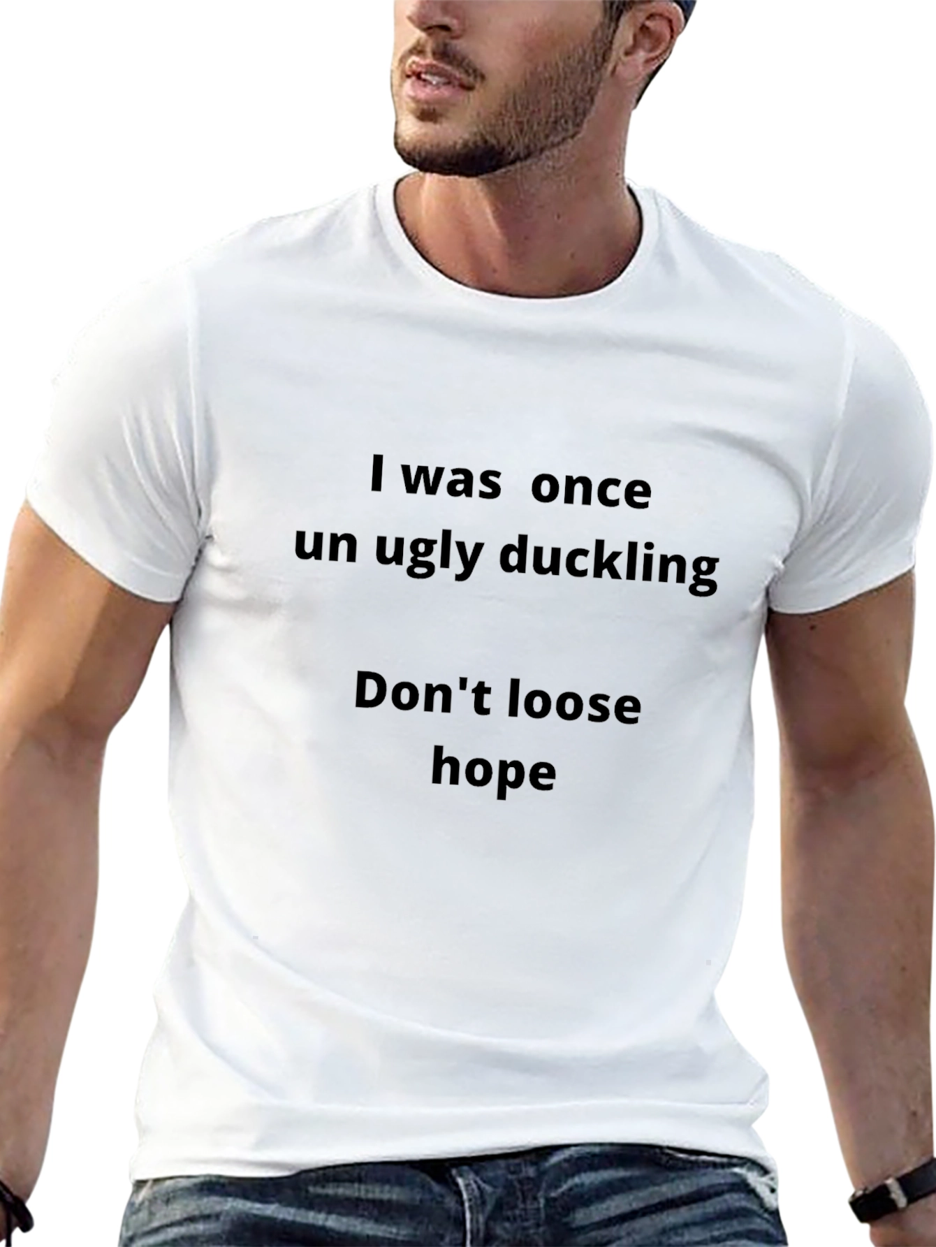 Inspirational Ugly Duckling Graphic T-Shirt
