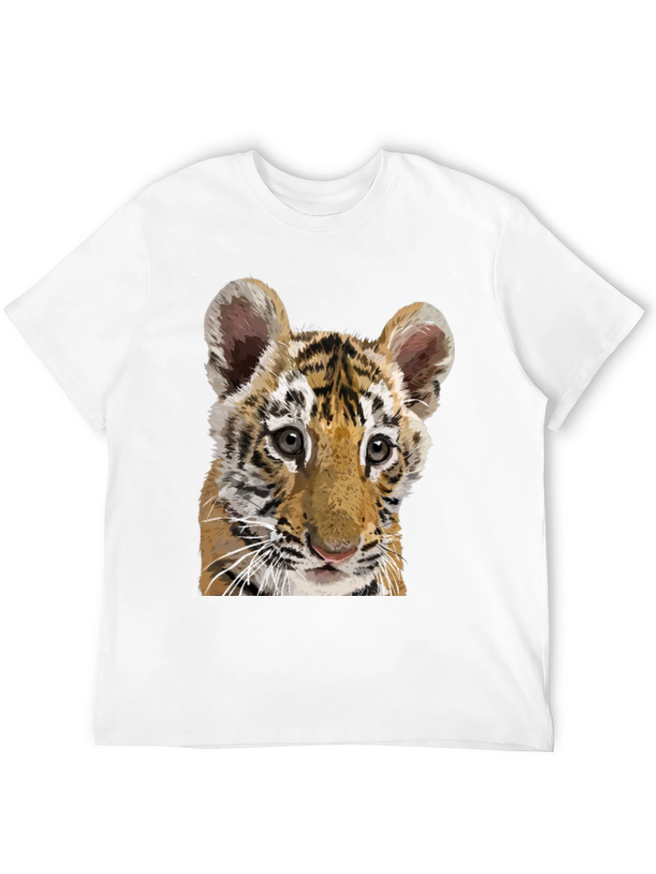 Tiger Cub Graphic Tee - Mens Black T-Shirt
