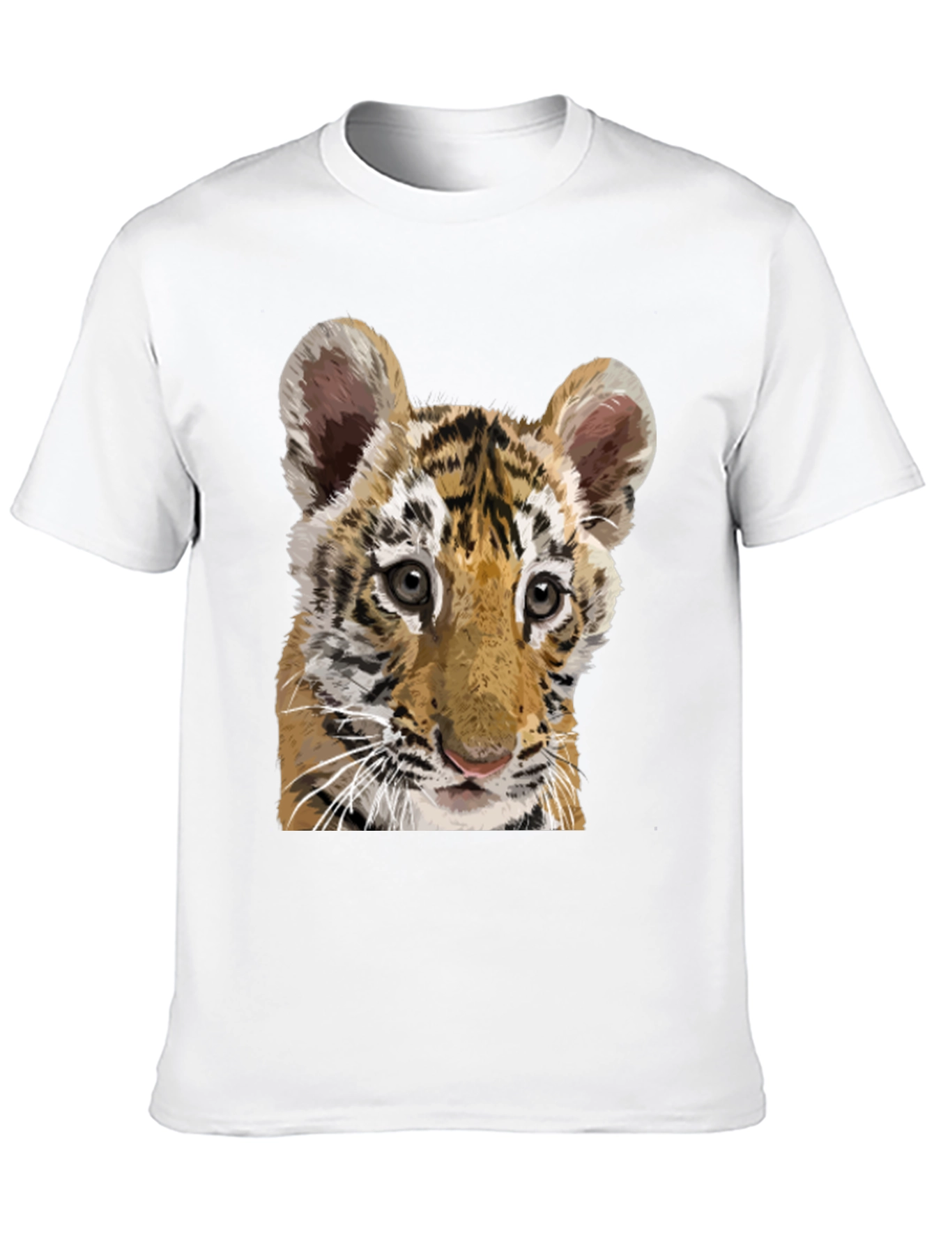 Tiger Cub Graphic Tee - Mens Black T-Shirt