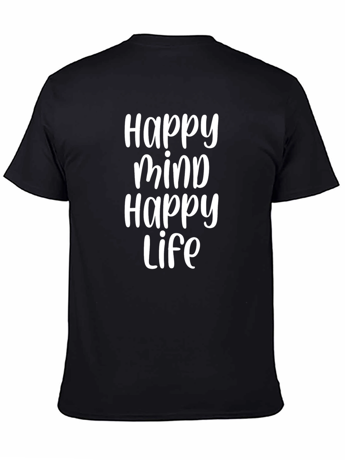Happy Mind Happy Life Graphic Tee