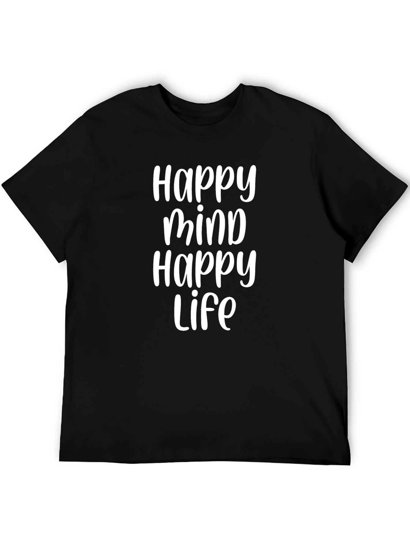 Happy Mind Happy Life Graphic Tee