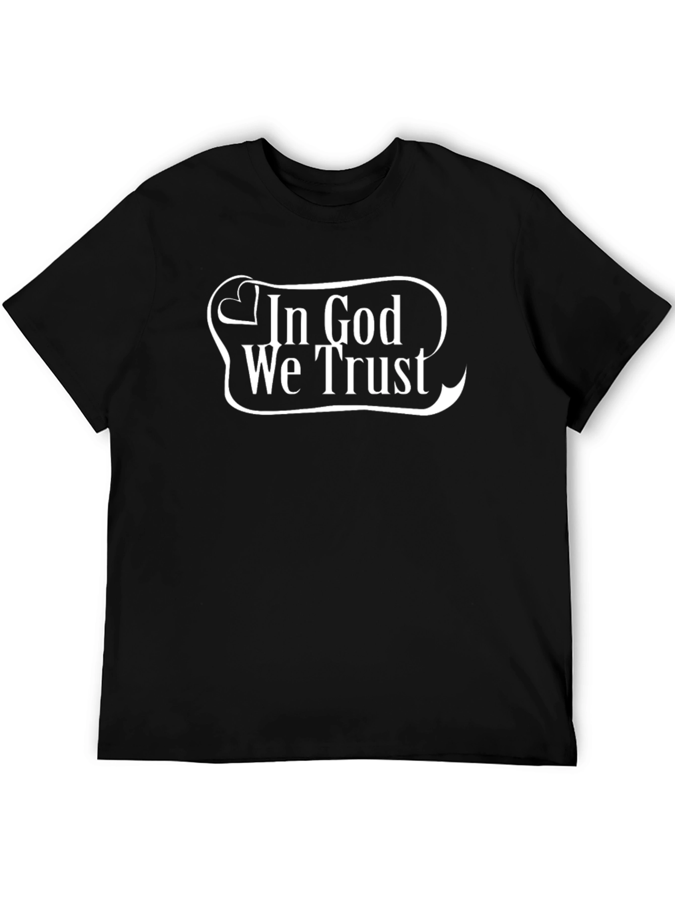 In God We Trust Black T-Shirt