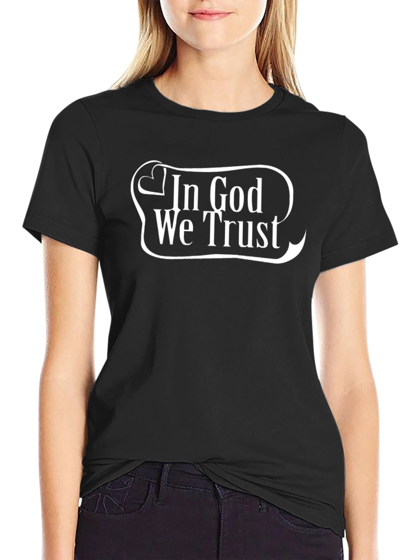 In God We Trust Black T-Shirt