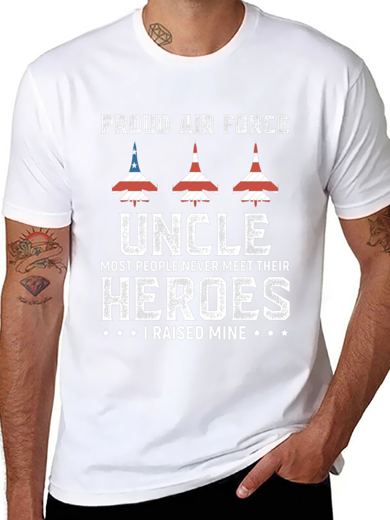 Proud Air Force Uncle T-Shirt
