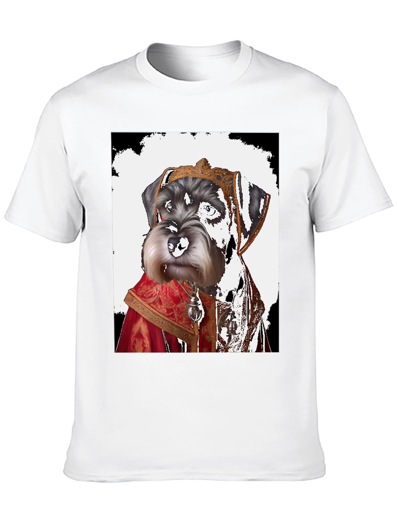 Dog Pope T-Shirt - Black