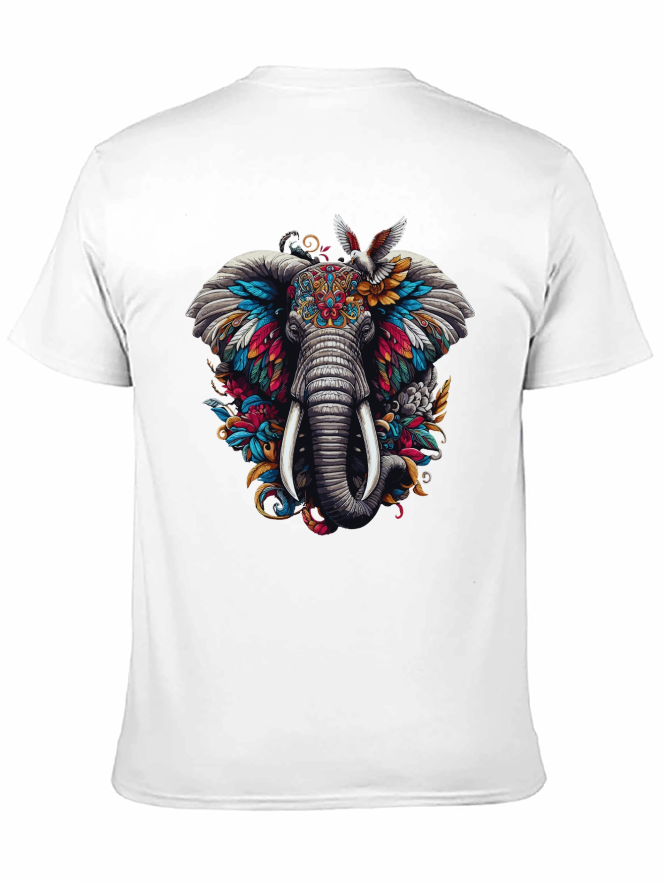 Elephant Graphic Tee - Unique Design