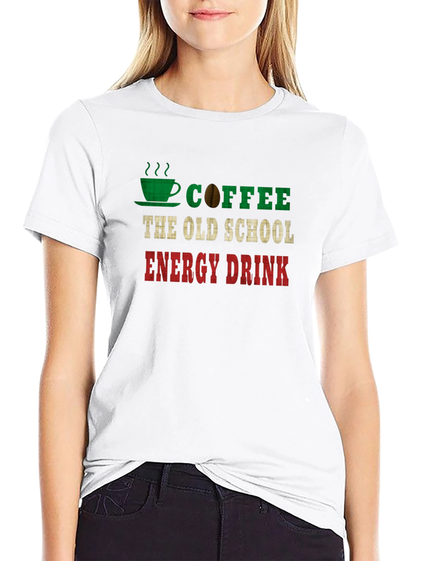 Coffee the Old School Energy Drink T-Shirt