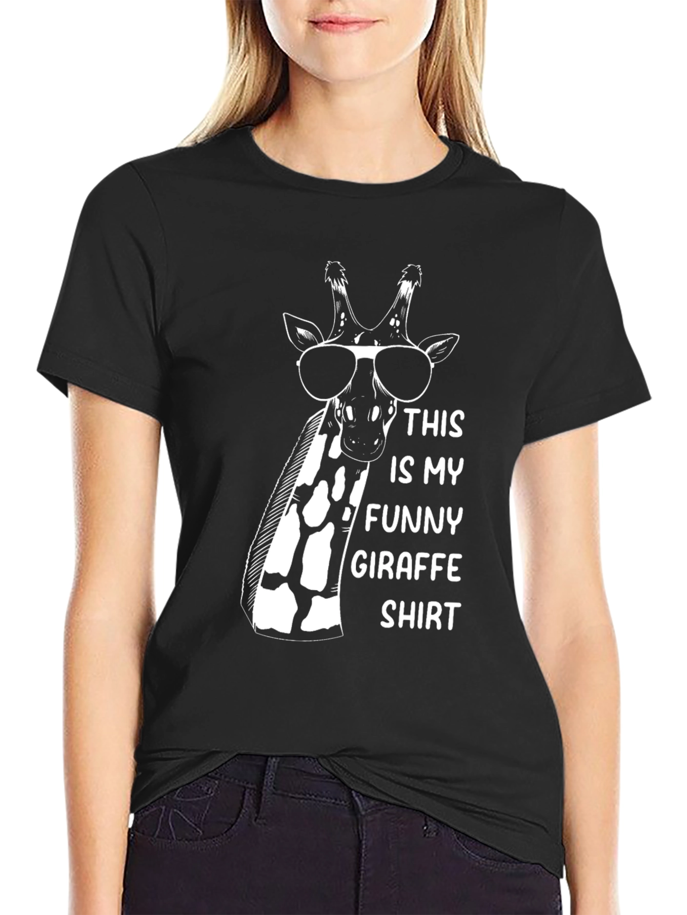 Funny Giraffe Shirt - Unique Graphic Tee