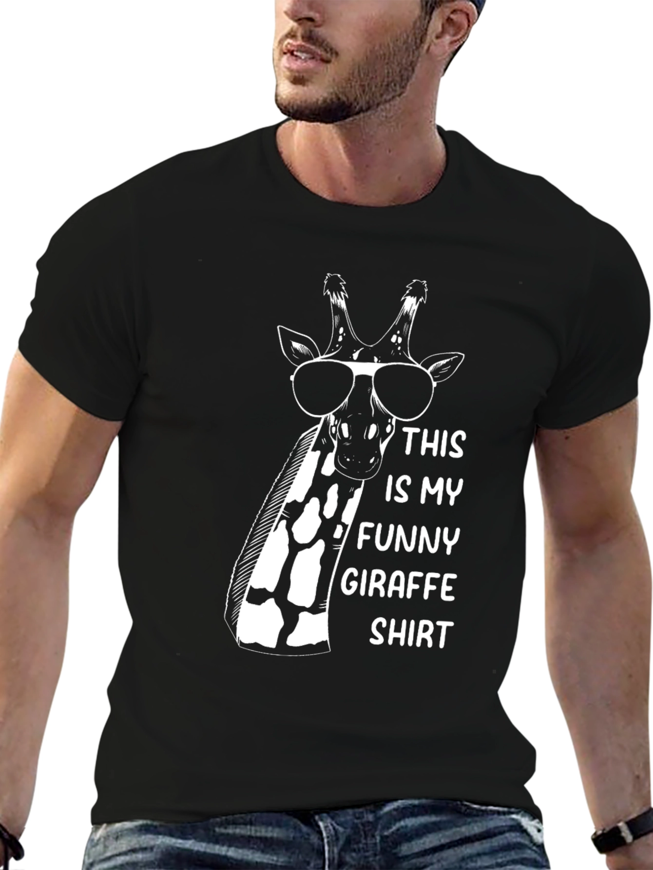 Funny Giraffe Shirt - Unique Graphic Tee