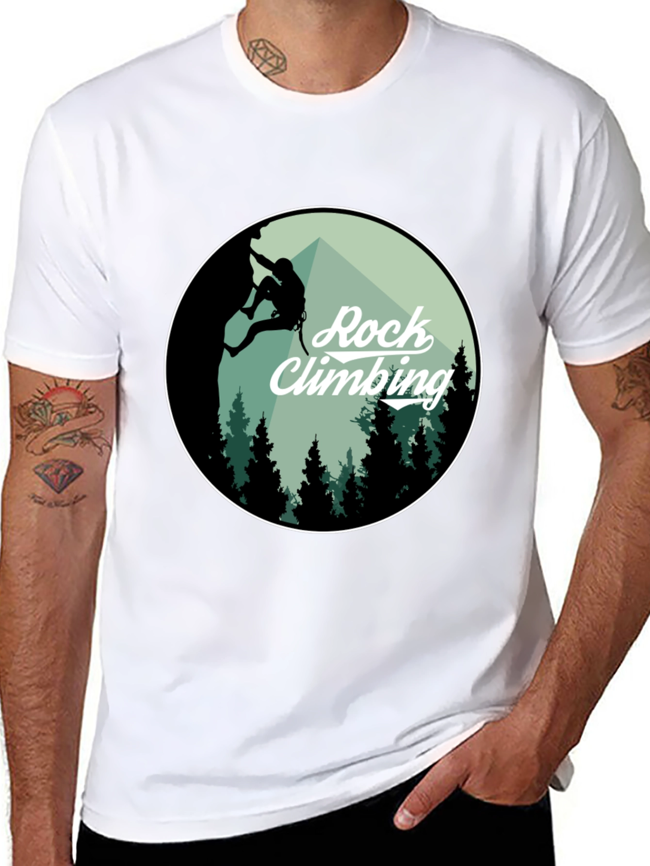 Rock Climbing T-Shirt - Outdoor Adventure Tee