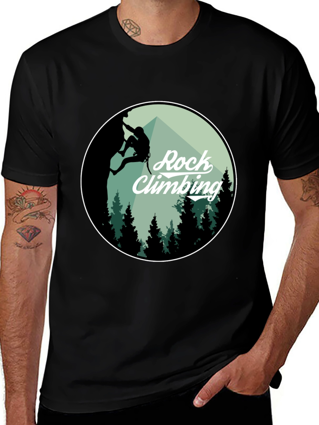 Rock Climbing T-Shirt - Outdoor Adventure Tee