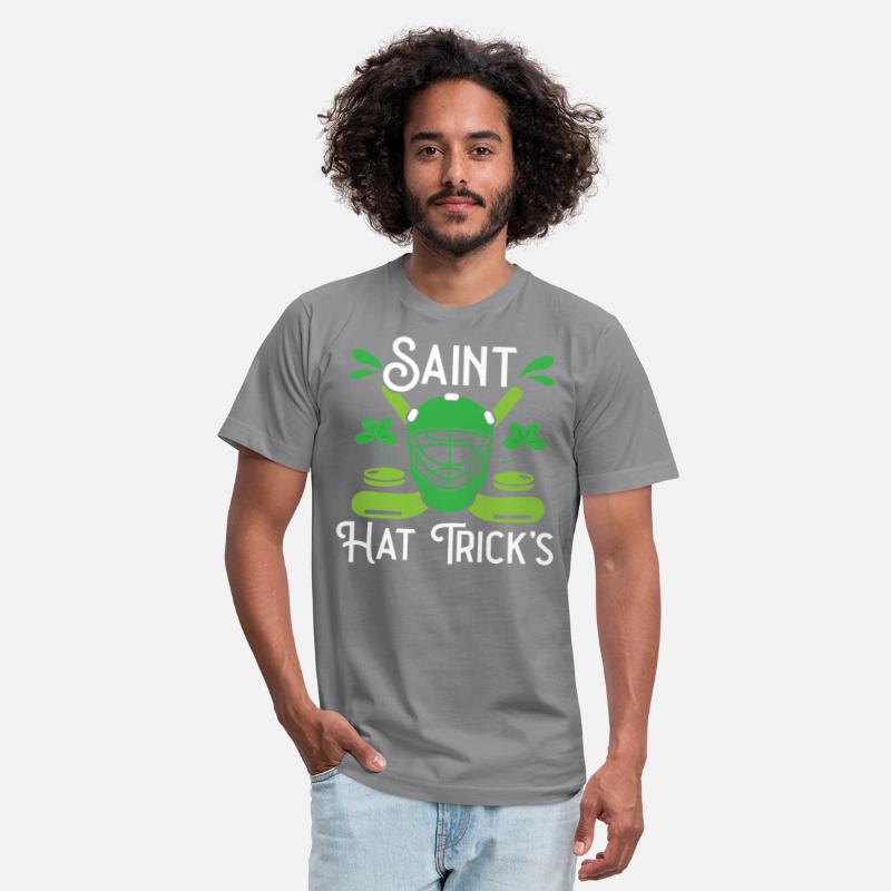 Saint Hat Trick's Hockey Player St. Patrick's Day
