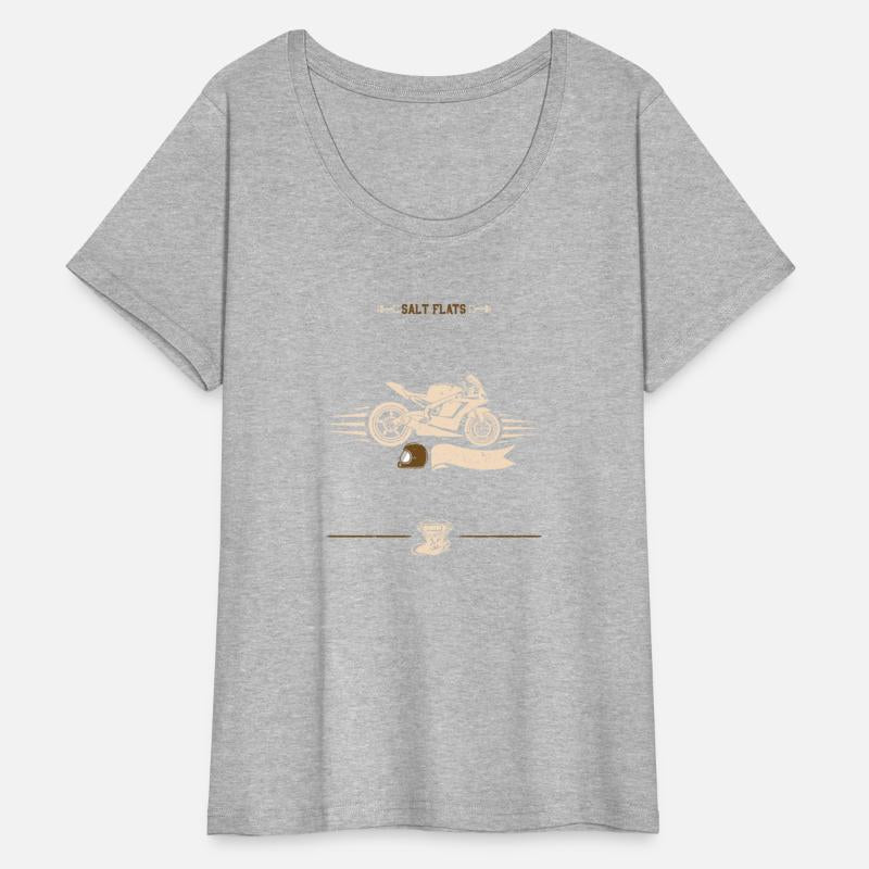 Salt Flats - Motorcycle