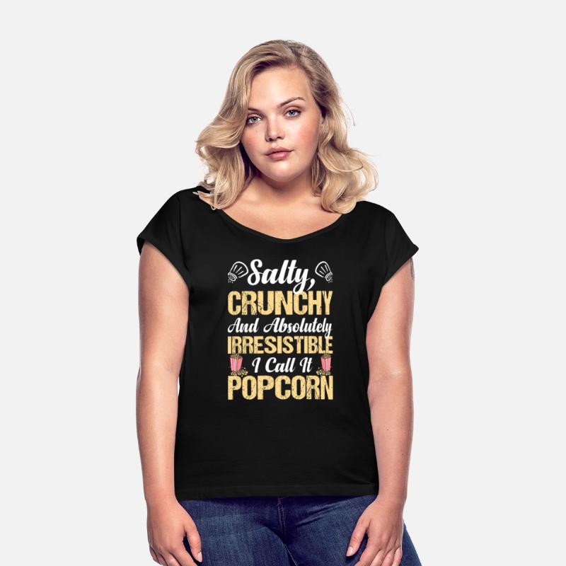 Salty Crunchy Popcorn Popped Corn Butter Pop-Corn