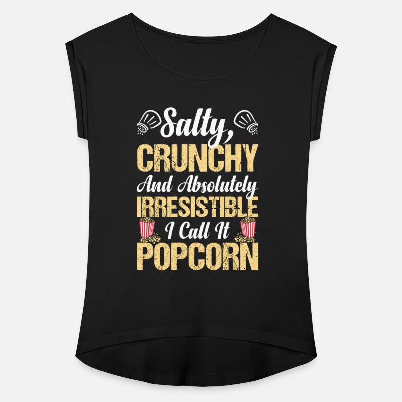 Salty Crunchy Popcorn Popped Corn Butter Pop-Corn