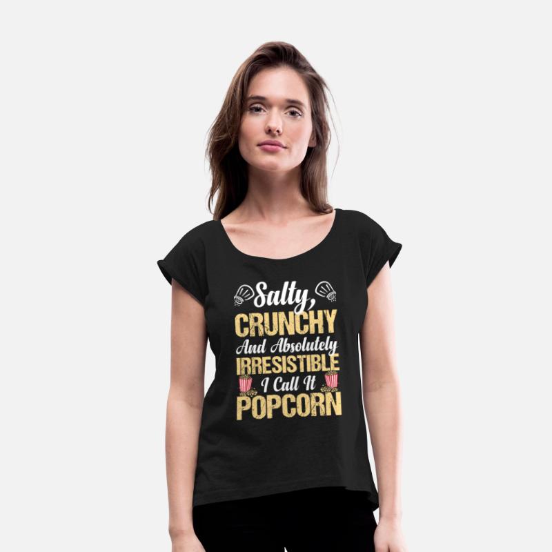 Salty Crunchy Popcorn Popped Corn Butter Pop-Corn