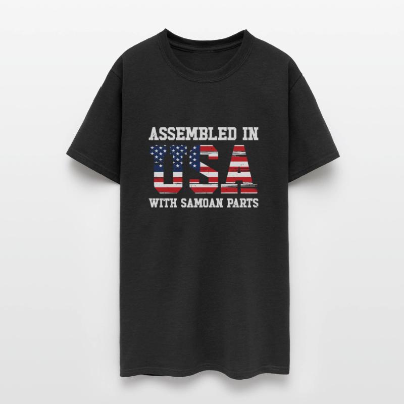 Samoan American Patriot USA Grown Samoa US Flag