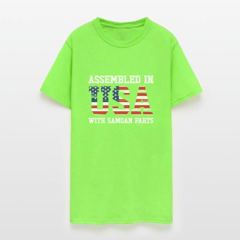 Samoan American Patriot USA Grown Samoa US Flag