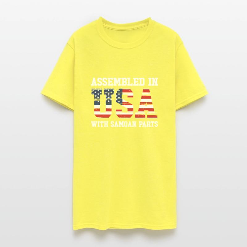 Samoan American Patriot USA Grown Samoa US Flag