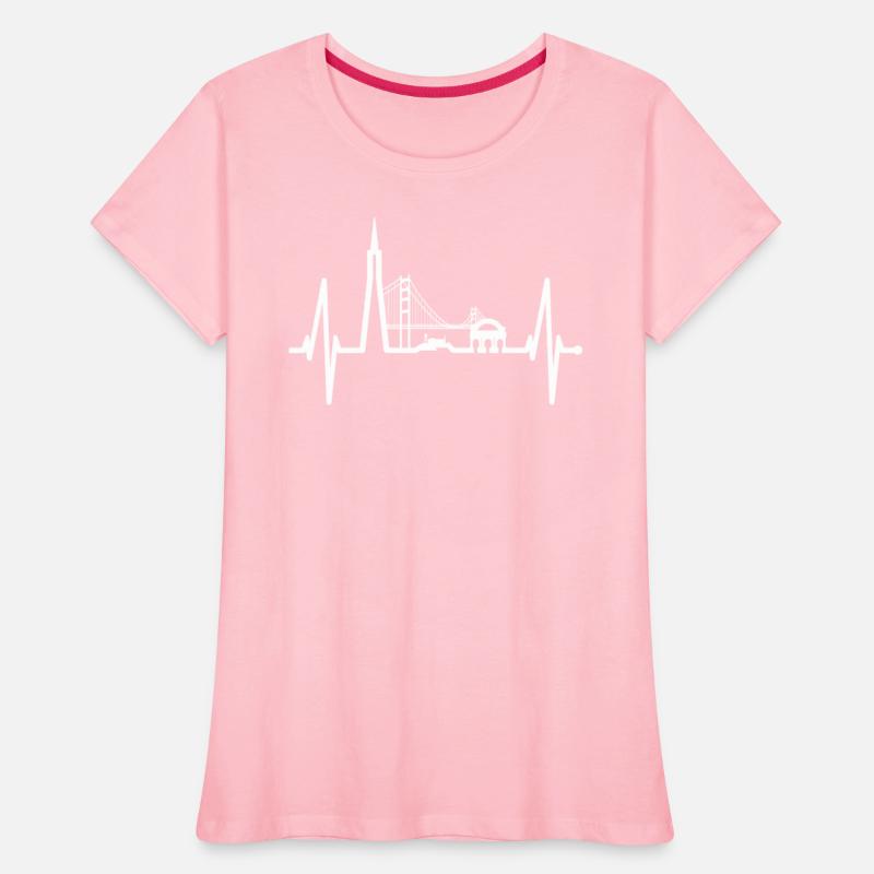 San Francisco Heartbeat Skyline California Lover